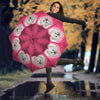 Pomeranian Dog Print Umbrellas