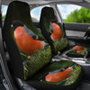 Bullfinch Bird Print Car Seat Covers