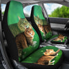Lovely American Bobtail Cat Print Car Seat Covers