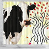 Holstein Friesian cattle (Cow) Print Shower Curtain