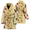 Labrador Patterns Print Women's Bath Robe