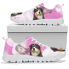 Cute English Shepherd Print Sneakers