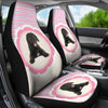 Cute Spanish Water Dog Print Car Seat Covers