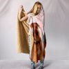 Amazing Airedale Terrier Dog Print Hooded Blanket