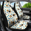 Cute Beagle Patterns Print Car Seat Covers