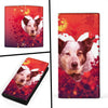 Australian Cattle Dog Print Women's Leather Wallet