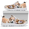 Lovely Cardigan Welsh Corgi Print Running Shoes