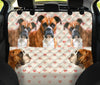 Lovely Boxer Dog Print Pet Seat Covers