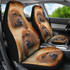 Redbone Coonhound Print Car Seat Covers