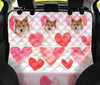 Icelandic Sheepdog Print Pet Seat Covers