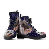 Miniature Schnauzer Print Boots for Women