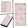 Great Dane Dog Patterns Print Women's Leather Wallet