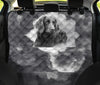Boykin Spaniel On Black and White Print Pet Seat Covers