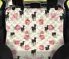 Beauceron Dog floral Print Pet Seat Covers