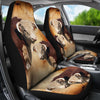 Hereford Bull Customized Print Car Seat Covers