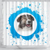 Amazing Aidi Dog Print Shower Curtain