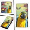 Lovely Catalina Macaw Print Women's Leather Wallet