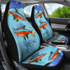 Neon Tetra Fish Print Car Seat Covers