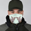 Oriental Shorthair Cat Print Face Mask