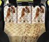 Cavalier King Charles Spaniel Print Pet Seat Covers