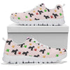 Schnauzer dog Patterns Print Sneakers