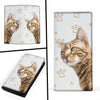 Bengal Cat Print Women's Leather Wallet