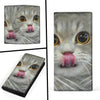 Scottish Fold Cat Face Print Women's Leather Wallet