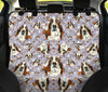 Basset Hound Pattern Print Pet Seat Covers