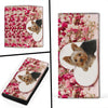 Yorkshire Terrier Print Women's Leather Wallet