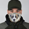 Cute St. Bernard Print Face Mask