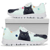 Cute York chocolate Cat Print Sneakers