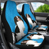 Japanese Chin Dog Print Car Seat Covers