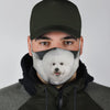 Bichon Frise Print Face Mask