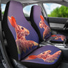 Rabbit Vector Art Print Car Seat Covers