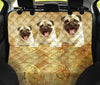 Amazing Pug Print Pet Seat Covers