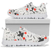 Siberian Husky Patterns Print Sneakers