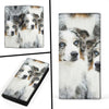 Australian Shepherd Dog Print Women's Leather Wallet