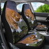 Cute Siberian Cat Print Car Seat Covers