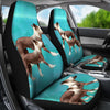Chinese Creasted Dog Print Car Seat Covers