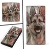 German Shepherd Print Women's Leather Wallet