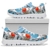 Oranda Fish On Blue Print Running Shoes