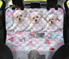 Maltese On Heart Print Pet Seat Covers- Limited Edition