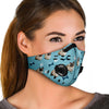 Siamese Cat Patterns Print Premium Face Mask