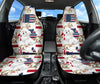 [AI Generated] Maltese Dog From Georgia Print Car Seat Covers