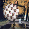 Rottweiler Dog Patterns Print Umbrellas