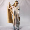 Lovely Samoyed Dog Print Hooded Blanket