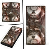 Lovely Cavapoo Print Women's Leather Wallet