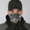 Amazing Rottweiler Print Face Mask