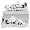 Cute Poodle Print Running Shoes