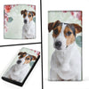 Jack Russell Terrier Print Women's Leather Wallet